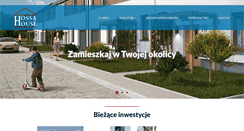 Desktop Screenshot of hossahouse.pl